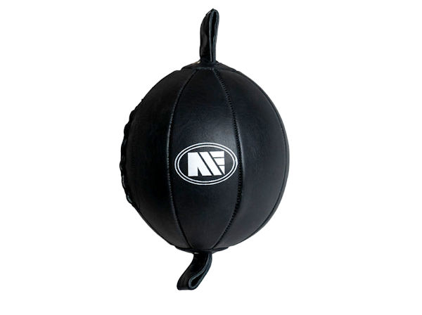 Main Event Leather Floor to Ceiling Ball 9" Double End Bag Black
